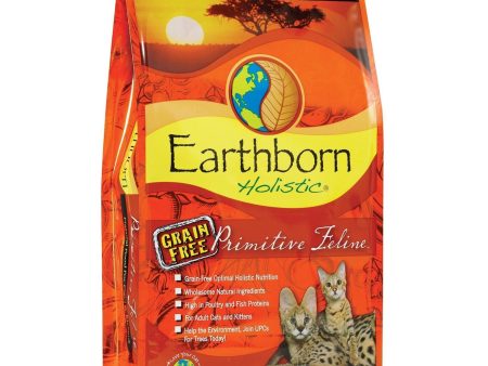 Earthborn Holistic Primitive Feline Grain Free Dry Cat Food 1ea 5 lb Online Hot Sale