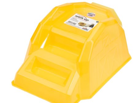 JW Pet Walk Up Barn for Small Animals Yellow 1ea LG For Discount