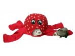 Marshall Pet Products Ferret Octo-Play Toy Octopus Red 1ea One Size For Sale