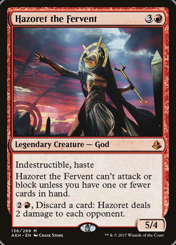 Hazoret the Fervent [Amonkhet] Online