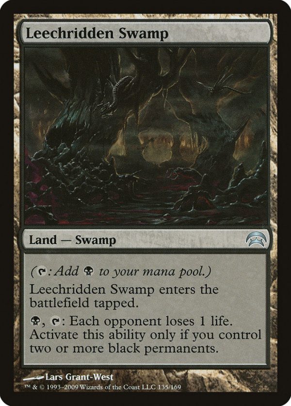 Leechridden Swamp [Planechase] Sale