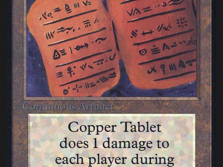 Copper Tablet [Alpha Edition] For Sale