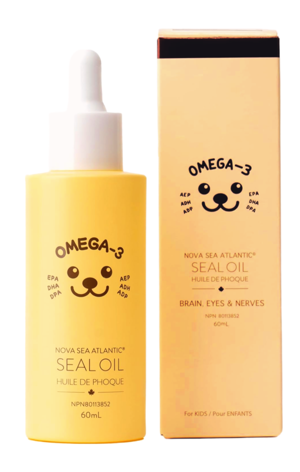 Nova Sea Atlantic Seal Oil For Kids  60ml Fashion