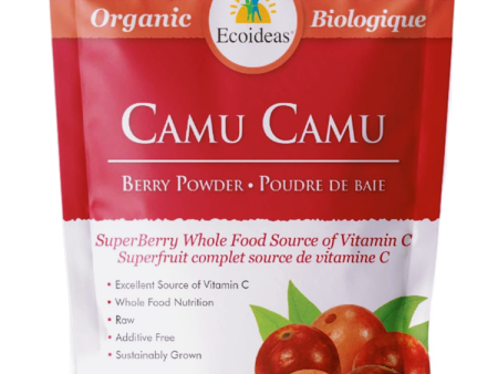 Ecoideas Organic Raw Camu Camu Berry Powder, 113g Online now