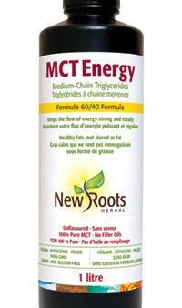 New Roots Herbal MCT Energy Liquid 1L- Expires January 2025 Fashion