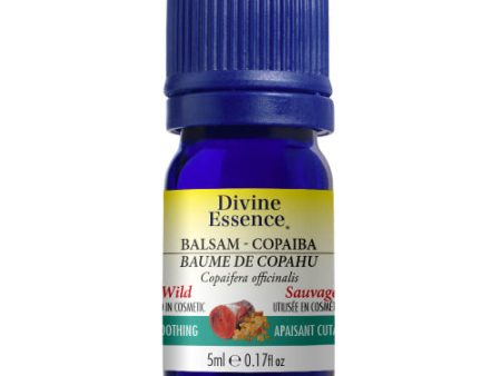 Divine Essence Wild Balsam - Copaiba 100% Pure & Natural Oil (5ml 0.17oz) on Sale