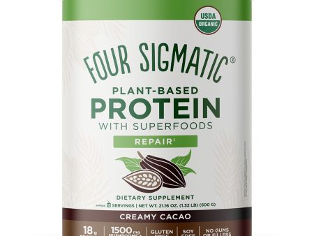 Four Sigmatic Superfood Plant-Based Protein (Cacao 600g) - Expires January 2025 For Sale