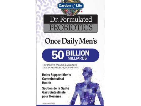 Garden Of Life Dr. Formulated Probiotics Once Daily Men s (30 Vcaps) Cheap