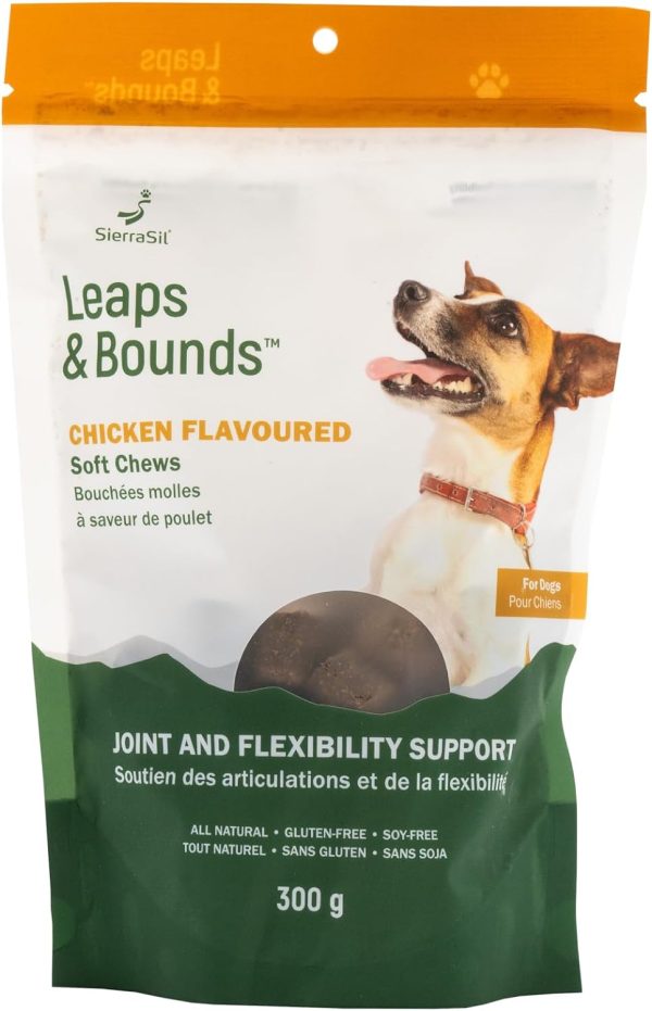 Sierrasil Leaps and Bounds™ Soft Chews for Dogs (100 Bites) Sale