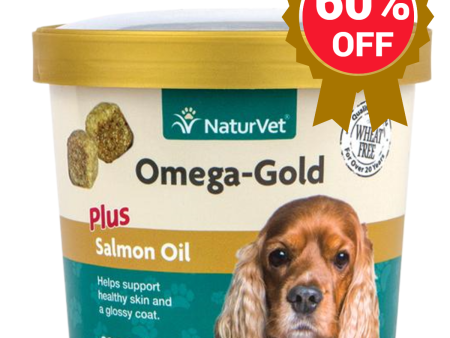 NaturVet Omega-Gold 90ct - Expires September 2024 Online Sale