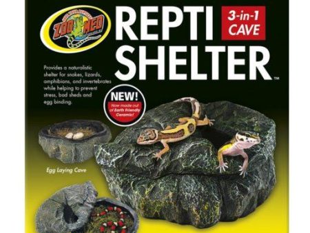 Zoomed Repti Shelter 3-in-1 Cave Online now