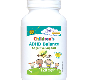 New Roots Herbal Children’s ADHD Balance (120 Softgels) - Expires Sept 2024 For Sale