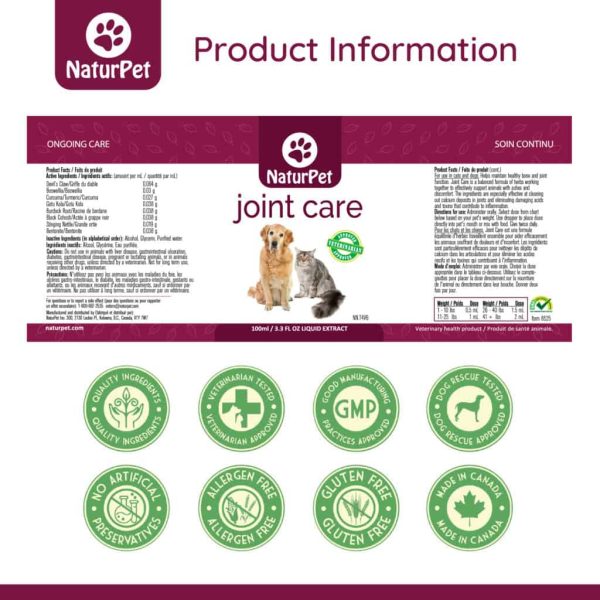 NaturPet Joint Care (100 ml) Sale