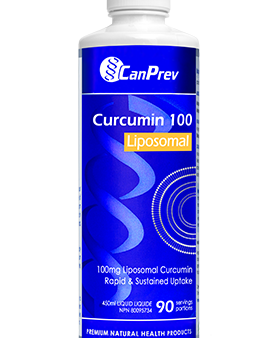 CanPrev Curcumin 100 Liposomal in Peach Flavour - 45 Servings (225 ml) For Sale