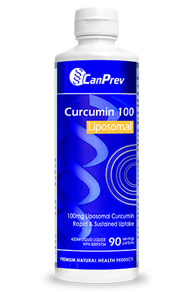 CanPrev Curcumin 100 Liposomal in Peach Flavour - 45 Servings (225 ml) For Sale